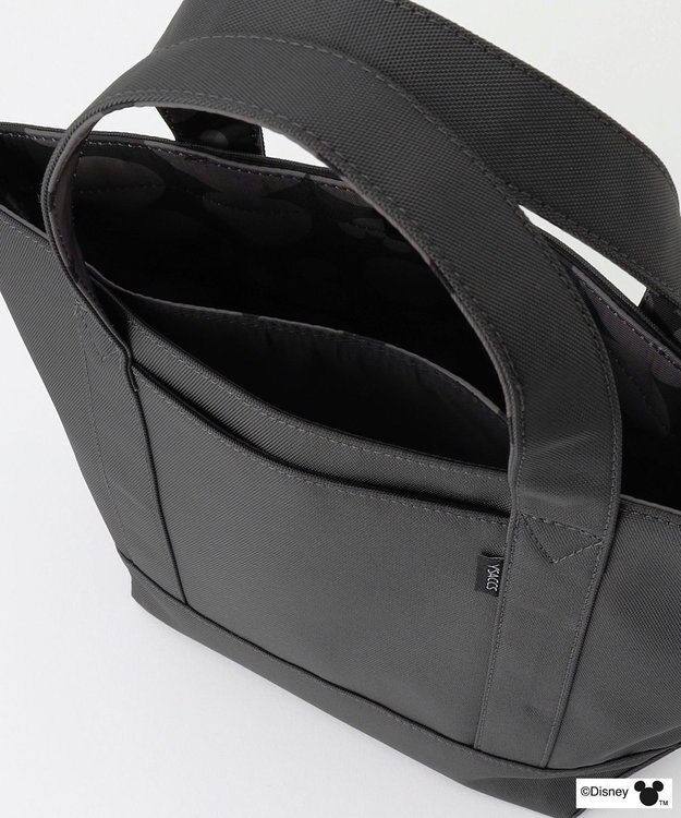 Y'SACCS 【Disney Collection】シルエットプリントトートバッグ　Sサイズ ダークグレー