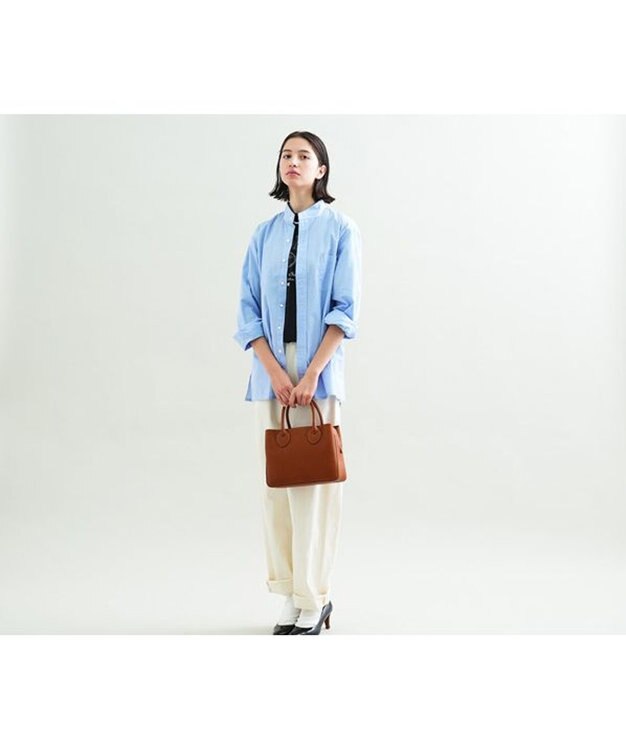 genten ミネルヴァ 手提げバッグ チャ