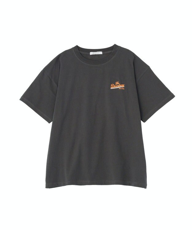 AMERICAN HOLIC サガラ刺繍Ｔシャツ Charcoal Gray