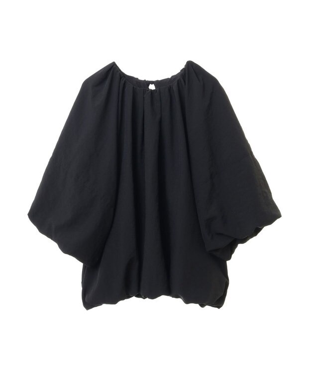 Green Parks ・ELENCARE DUE バルーンブラウス Black