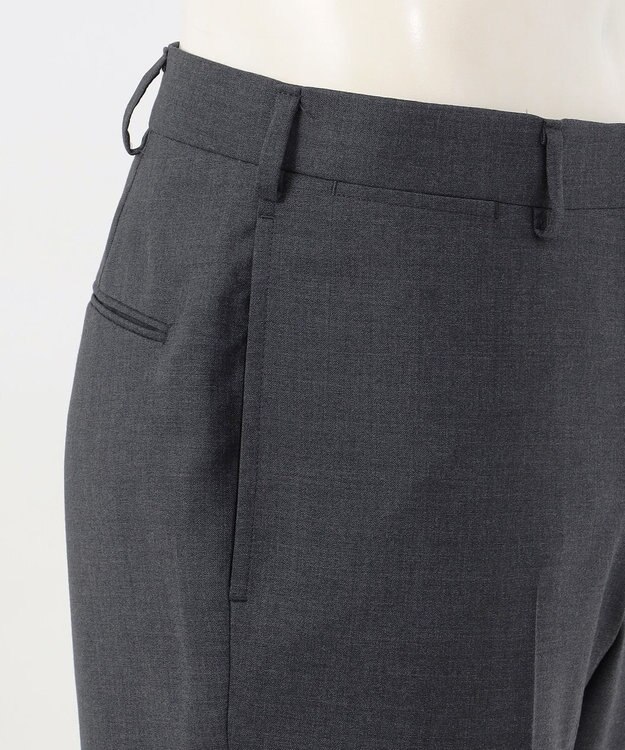 J.PRESS MEN 【定番】ぺピンメリノ トロピカル スーツ / 背抜き グレー系