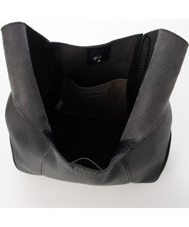 UNBILLION カシュカシュ cachechche / セミPUホーボーバッグＳ ブラック