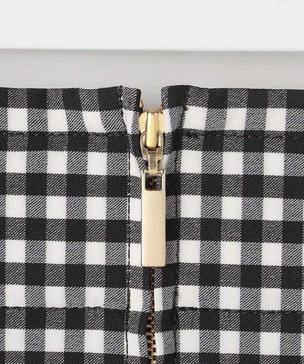 ANY SIS 【2WAY】フロントジップタイト スカート ギンガム