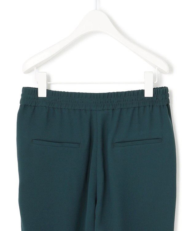 ICB 【WEB限定カラーあり・洗える】ライトダブルクロス ジョガーパンツ パイングリーン系