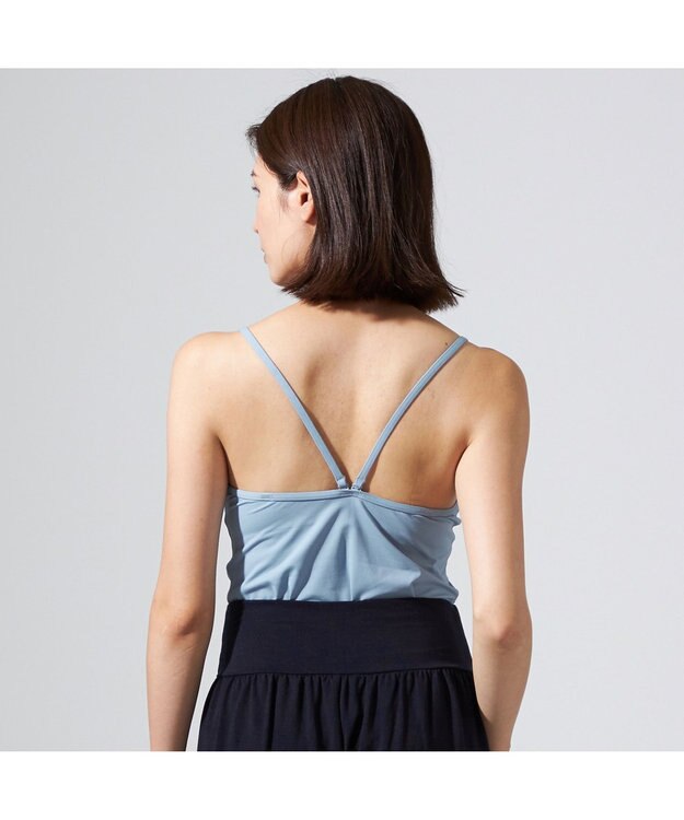 Chacott Chacott BALANCEスキンロングトップ サックスブルー