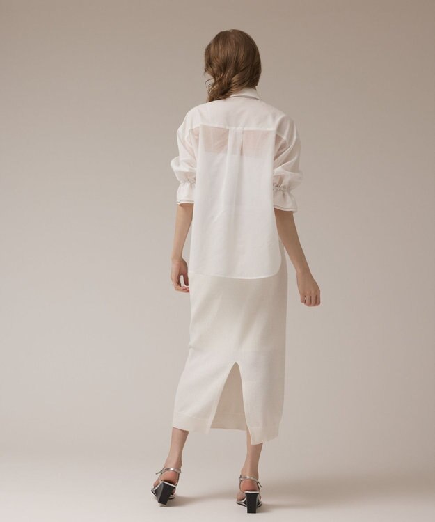 GRACE CONTINENTAL ドルマンシャツ ホワイト