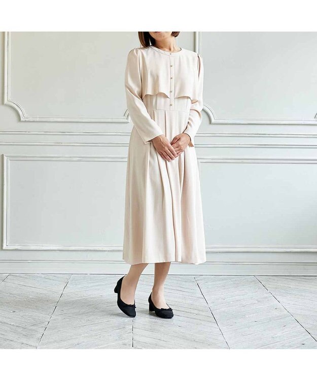 Riz raffinee <Riz raffinee>【レイン対応】リボンパンプス ブラックスエード