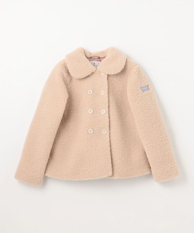 組曲 KIDS 【150-170㎝】スライバー ピーコート ベージュ系