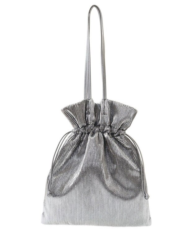 Green Parks ａｎｄｍｉｋｋａ．　メタリックプリーツトートバック