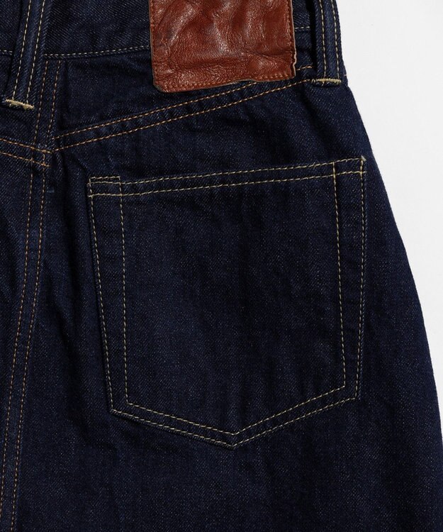 LENO DENIM SKIRT　デニムマキシスカート INDIGO