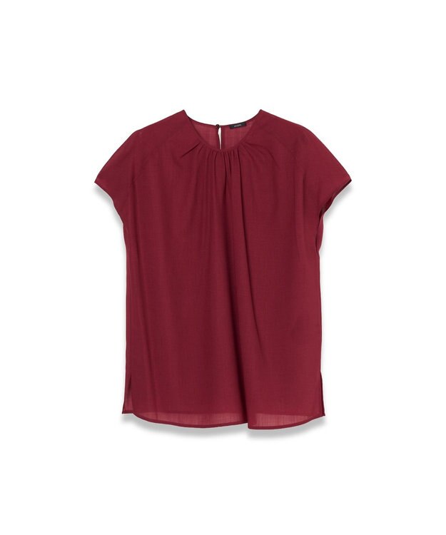 JOSEPH ブレンドウールボイル　ブラウス Ruby