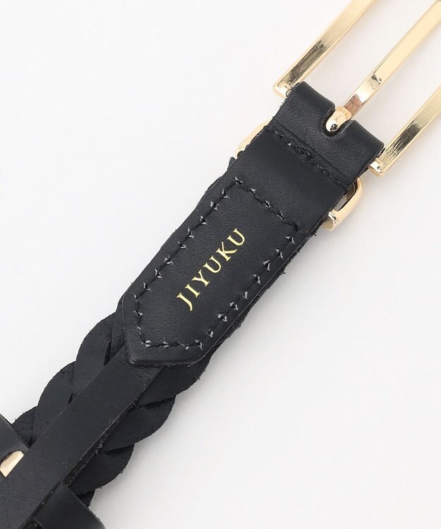 自由区 メッシュプレーン ベルト ブラック