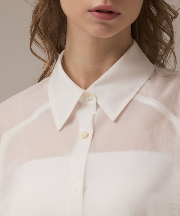 GRACE CONTINENTAL ドルマンシャツ ホワイト