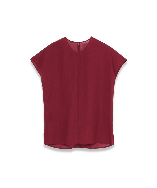 JOSEPH ブレンドウールボイル　ブラウス Ruby