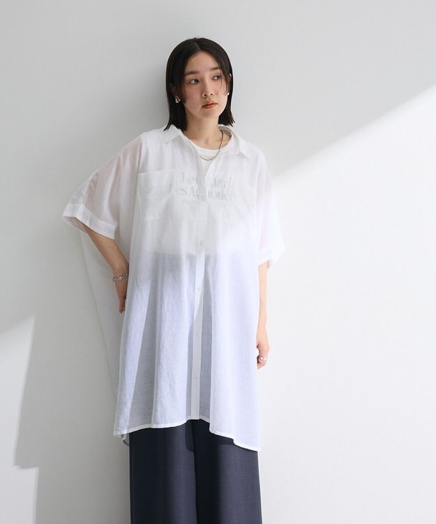 Green Parks Ｉ　ボイルポンチョチュニック Off White