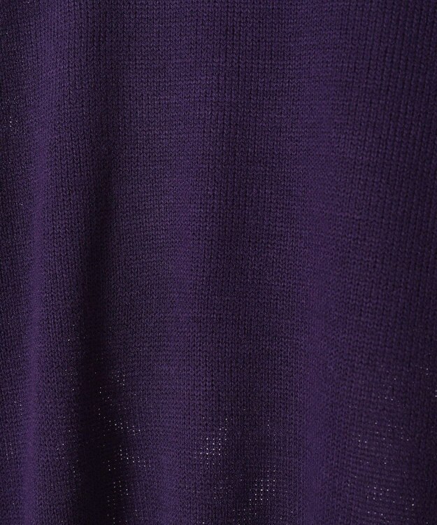 Green Parks ナイトメア／フェイスジャガードニットプルオーバー Purple