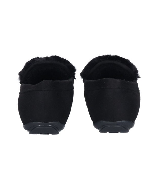 Bridget Birkin 【Bridget Birkin】キラキラリボンムートンシューズ ブラックスウェード