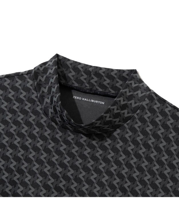 ZERO HALLIBURTON 【雑誌掲載】 ZH モノグラム Tシャツ 82837 W4S5 レディースゴルフ ブラック