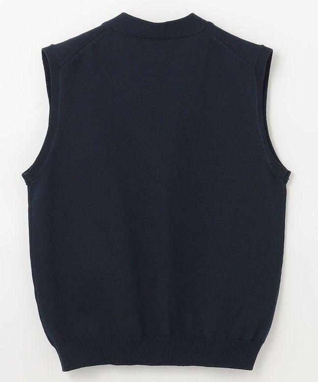 NAVE 【Nave 　洗える】ルピナス コットンニットベスト ネイビー系