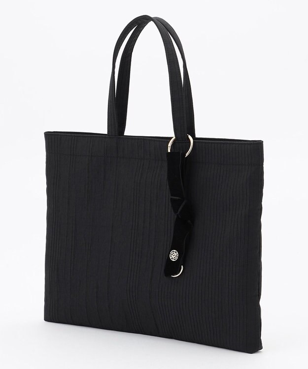 組曲 ポケッタブルサブトート バッグ ブラック系