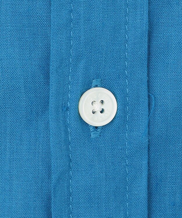 JOSEPH HOMME リネンストレッチブロード　長袖ＢＡＮＤ ターコイズブルー系