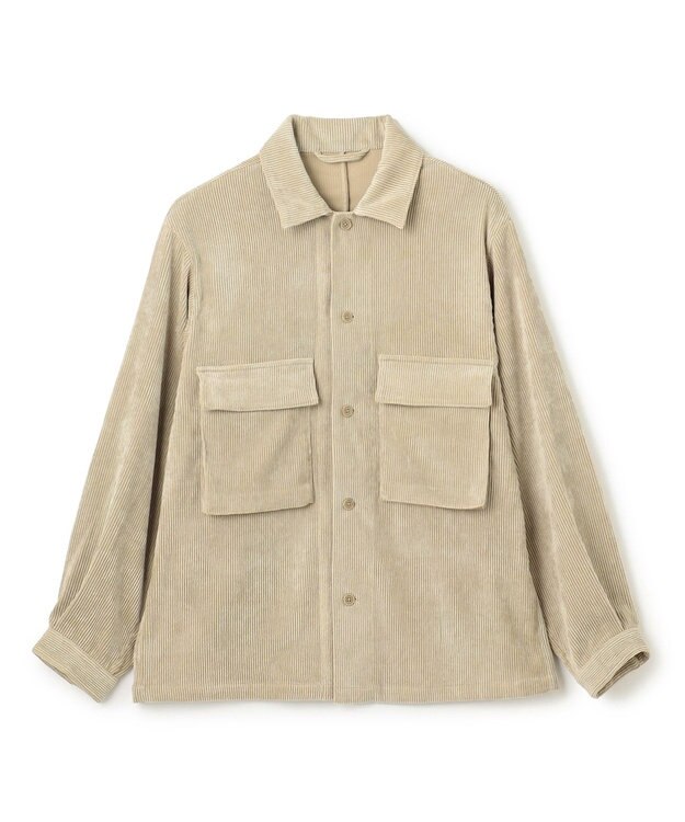 UNFILO MENS 【男女兼用】リラックス コーデュロイ ブルゾン ベージュ