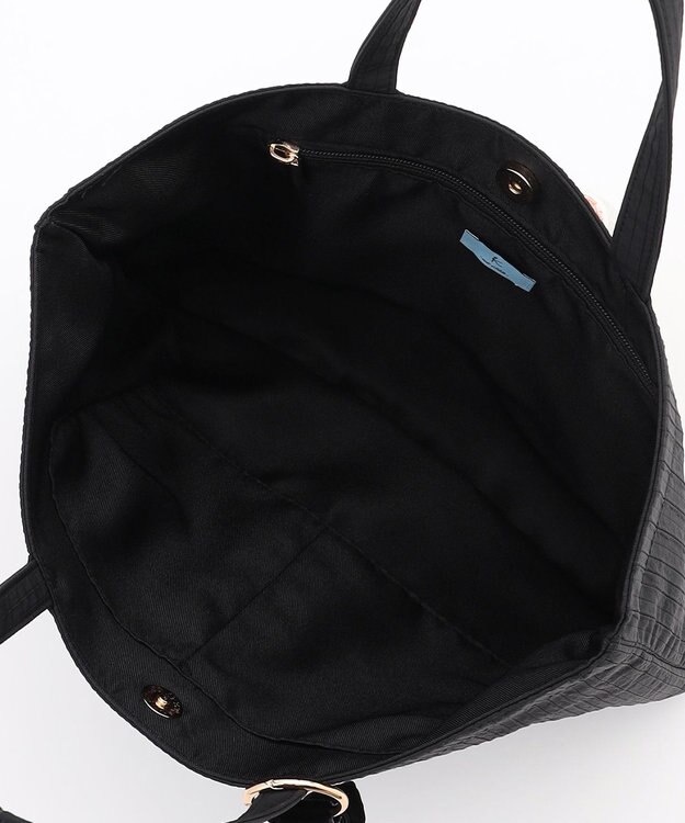 組曲 ポケッタブルサブトート バッグ ブラック系