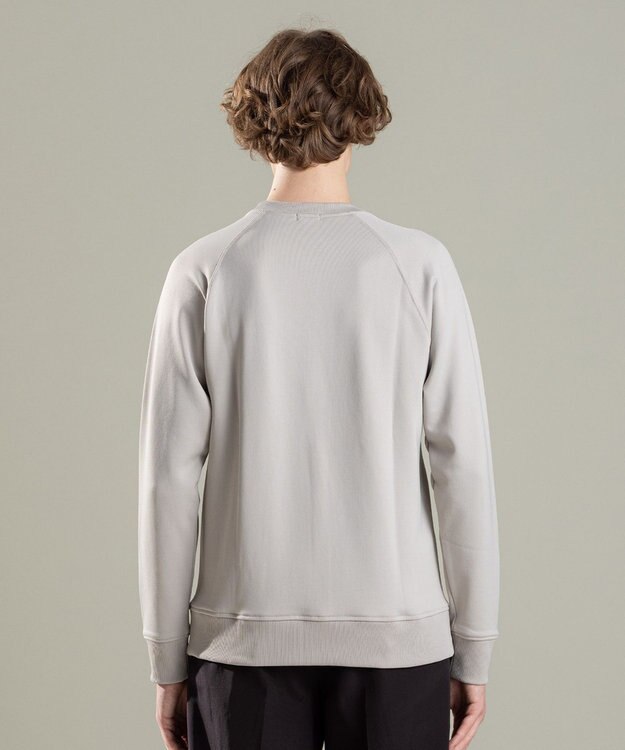 JOSEPH HOMME コットンナイロンテリー　クルーネックスウェット ベージュ系