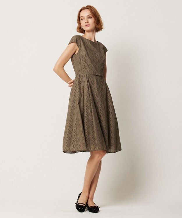 TOCCA 【00サイズあり・消臭・洗える】TRAVELING ドレス カーキ系7