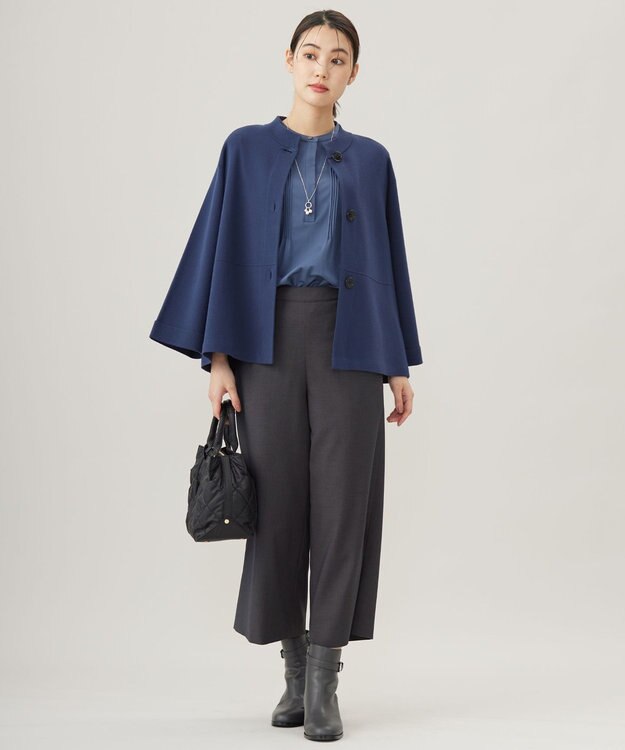 J.PRESS LADIES リングパール ワントップ ネックレス シルバー系