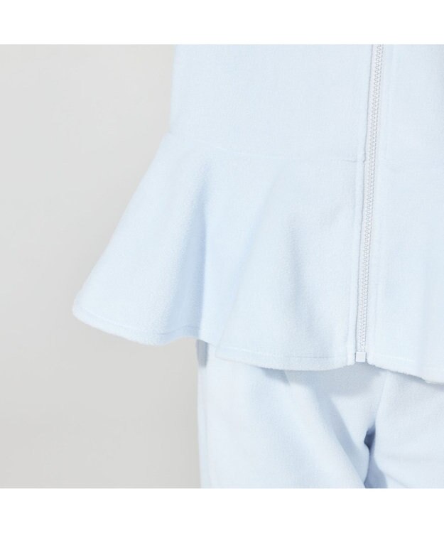 Chacott ウォームアップジャケット ベビーブルー