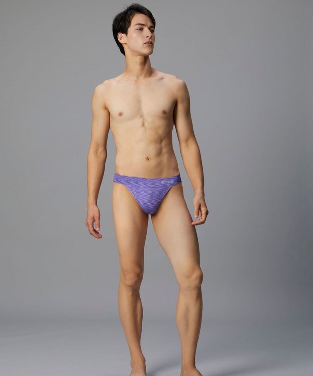 WACOAL MEN Tバック ソフトな着用感 ゴロつきにくい フロント立体設計 ローライズ 前閉じ GF2040 /ブロス バイ ワコールメン パープル