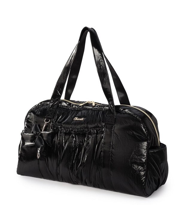 Chacott リボンチャームトートバッグ ブラック