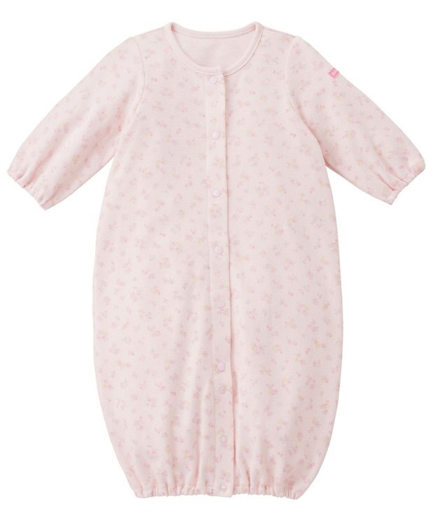 MIKI HOUSE HOT BISCUITS 出産準備セット 通年用(総柄) ピンク