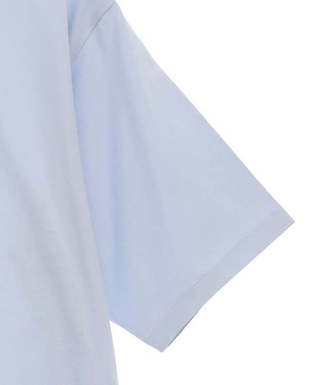 Green Parks ＢＰ　フェミニンロゴレギュラーＴシャツ Sax