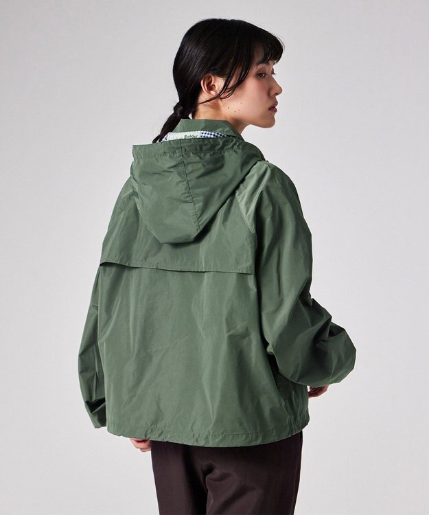 Paul Smith Paul Smith Loves Barbour Broomhill ポリエステルジャケット カーキ