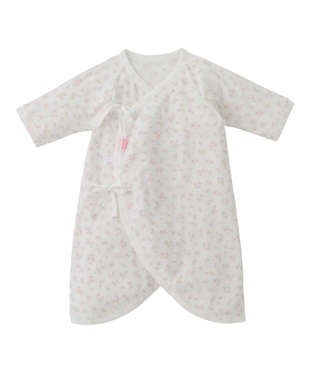 MIKI HOUSE HOT BISCUITS 出産準備セット 通年用(総柄) ピンク