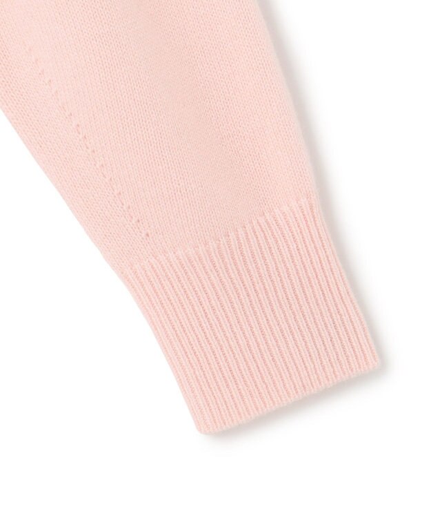 23区 【Oggi2月号掲載/洗える】ウールカシミヤ Vネック ニット ピンク系