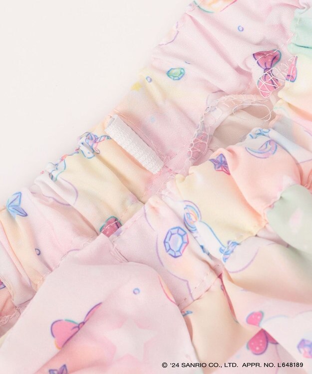 ANY KIDS 【サンリオキャラクターズ×any FAM】フリルショートパンツ ピンク×マイメロディ