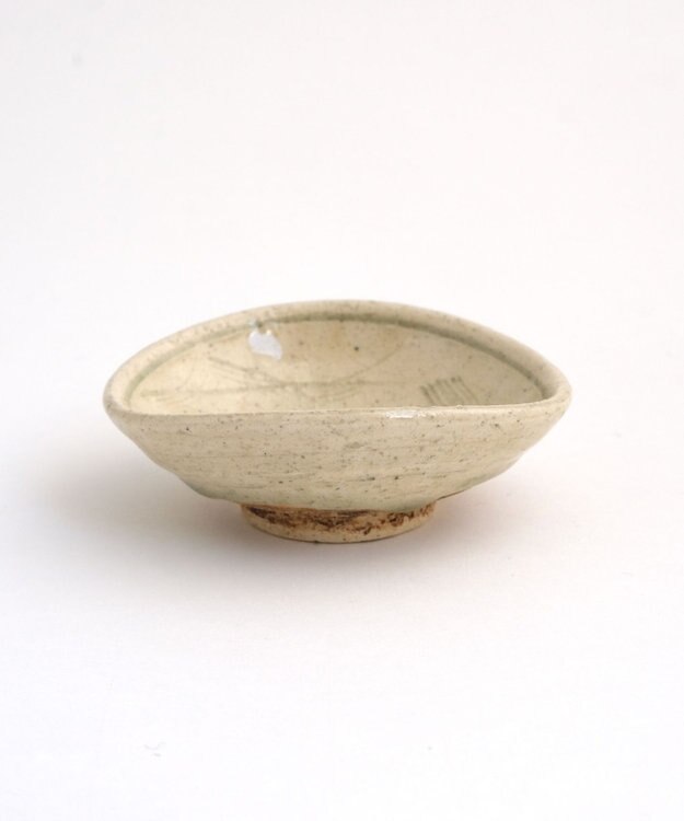 たち吉】灰釉草文 刺身揃 〈大2個・小2個〉 美濃焼 / たち吉