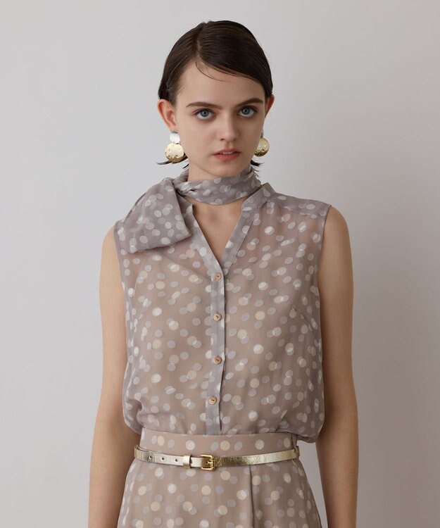 GRACE CONTINENTAL LEFIJE メタルベルト ゴールド