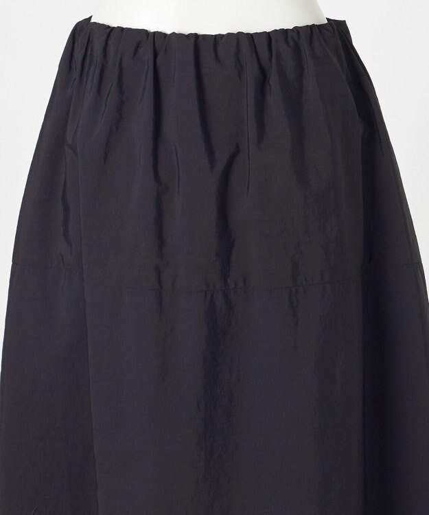 23区 【R(アール)】クラフトカットレース フレアスカート ブラック系