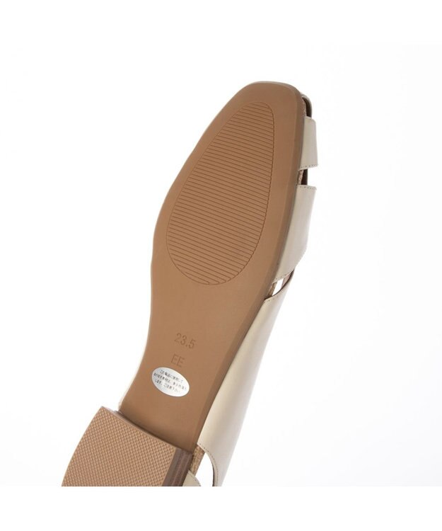 ing <ing>グルカデザインローヒールパンプス アイボリー