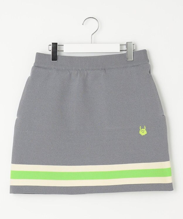 PW CIRCULUS 【軽量/裏地付き】【WOMEN】 ニットスカート グレー系