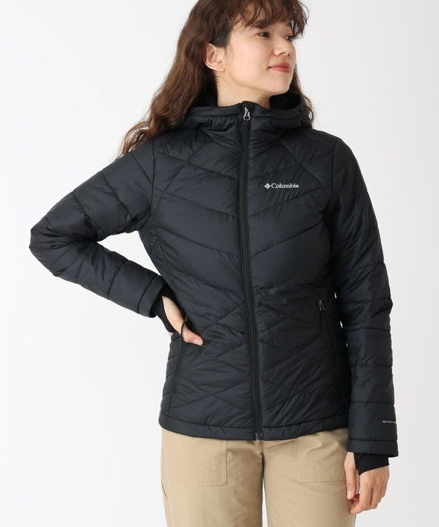 Columbia Columbia/ ウィメンズヘブンリーフーデッドジャケット /コロンビア Black