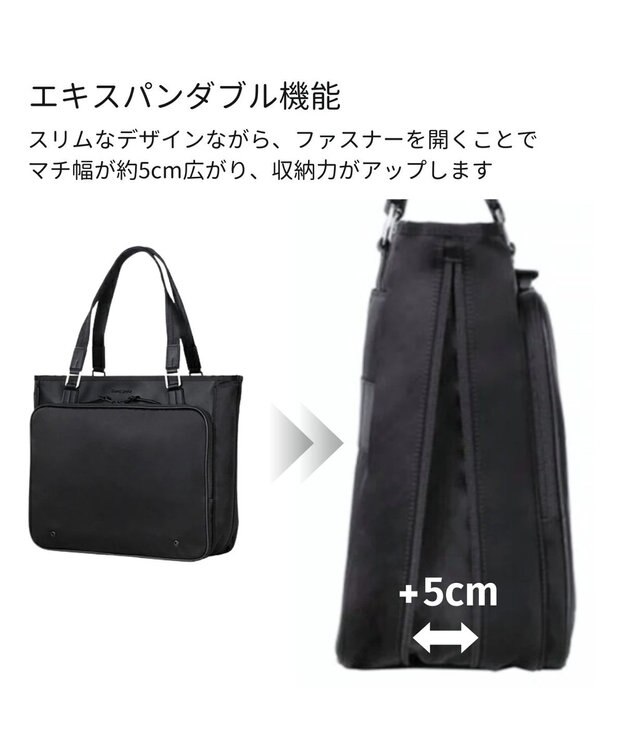 Samsonite サムソナイト フライズライト 2　トートバッグ エキスパンダブル  フライズライト 2 FLYZ-LITE 2 ブラック