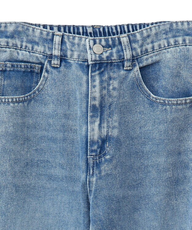 Green Parks ・ＥＬＥＮＣＡＲＥ　ＤＵＥ　デニムバレルレッグパン Black