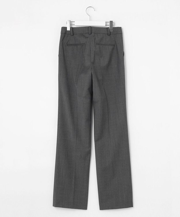 J.PRESS LADIES S 【セットアップ対応】BAHARIYE PINHEAD ストレート パンツ グレー系