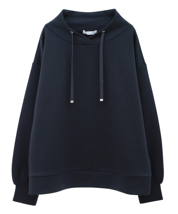 Green Parks ダンボール抜け襟プルオーバー Dark Navy