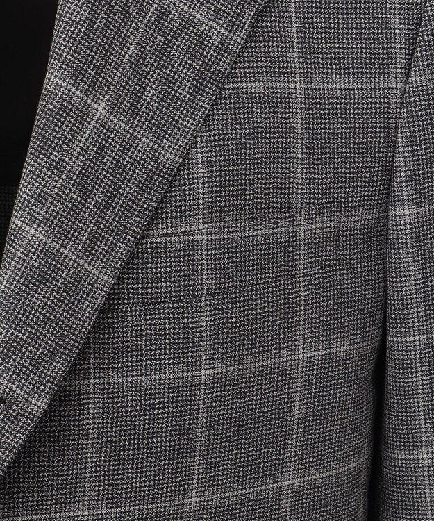 J.PRESS MEN 【CUBA BEACH MASTERPIECE】シルクツイストミックスチェック スーツ グレー系4